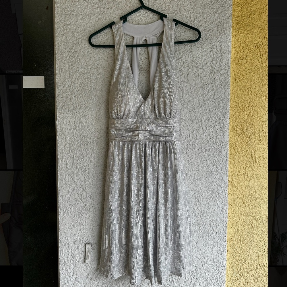 B’ Darlin *Marilyn Monroe* Silver A-Line Dress (BUNDLE AND SAVE)